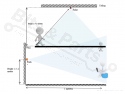 Bewegingssensor/bewegingsmelder mmWave HLK-LD2410B (met BLE bluetooth)
